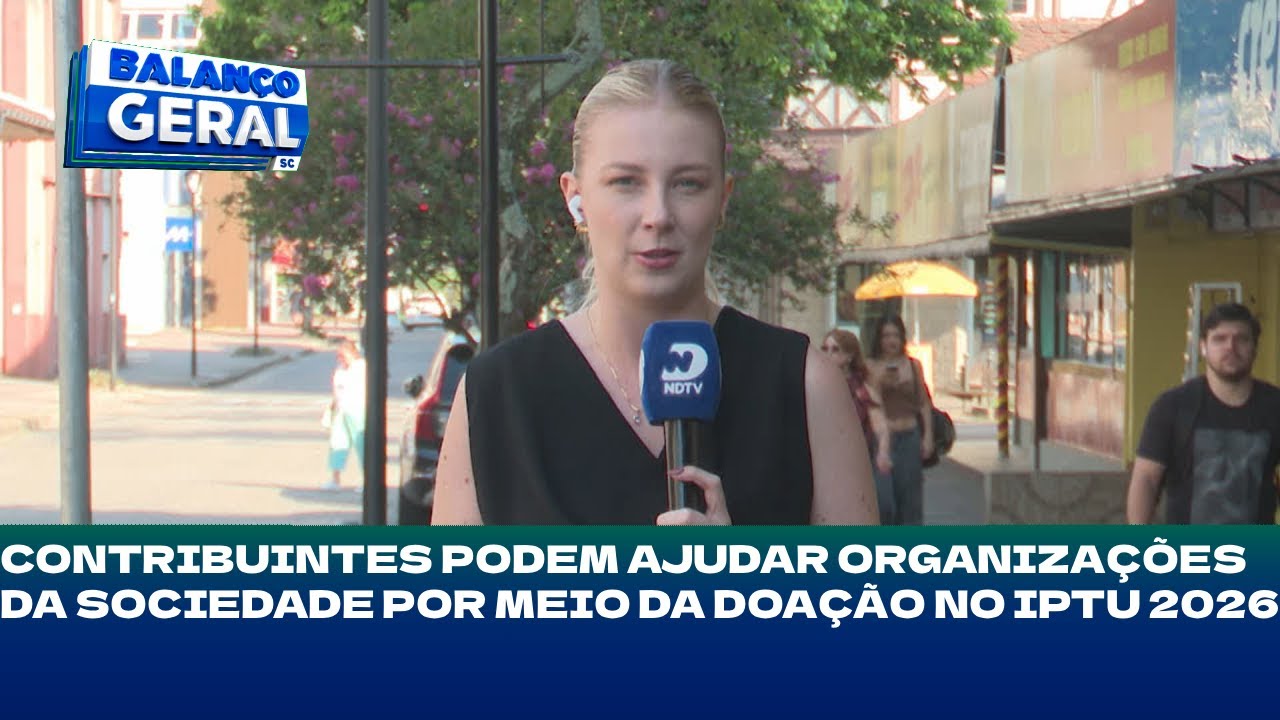 Blumenau: contribuintes podem ajudar organizações da sociedade por meio da doação no IPTU 2026