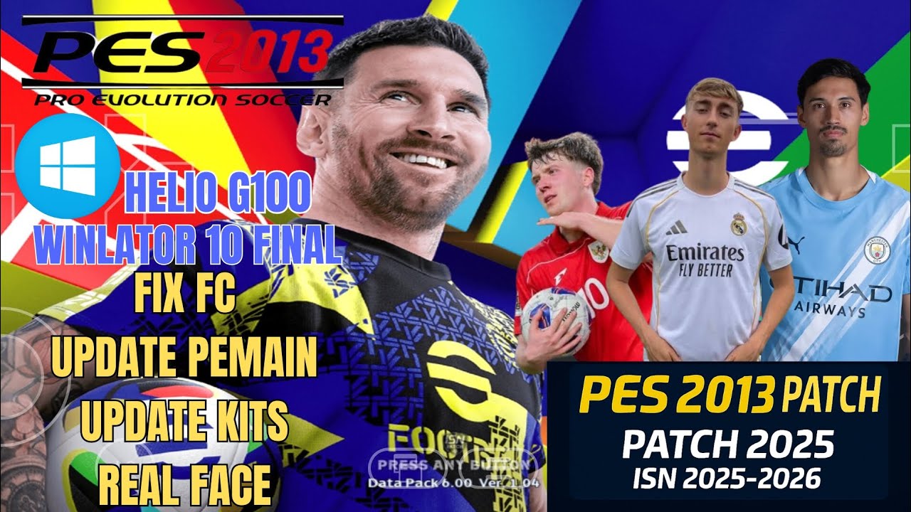 pes 2013 patch 2025 di winlator android cara pasang dan setting