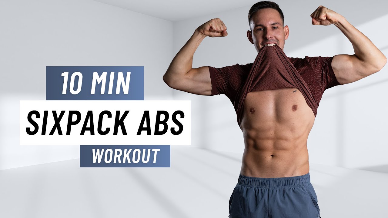 10-минутная тренировка пресса SIXPACK &mdash; домашняя программа для всего корпуса (без оборудования)