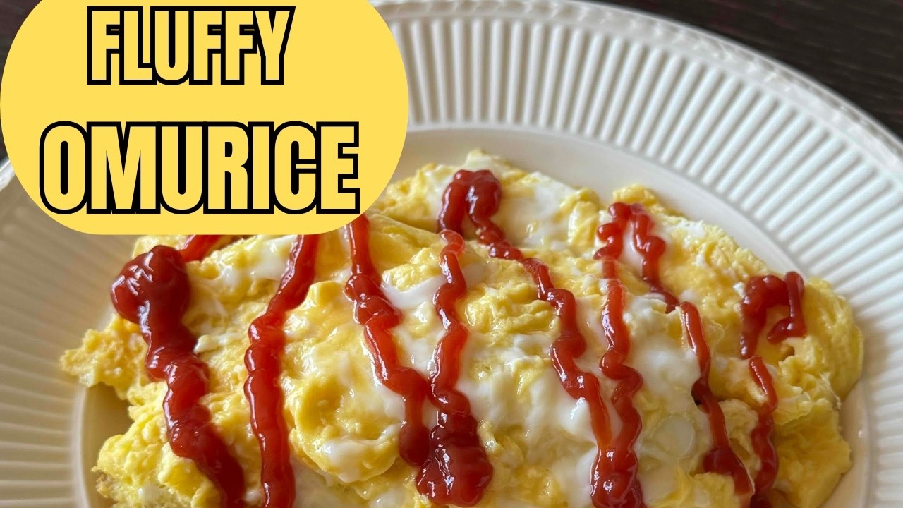 Easy Omurice Recipe for Beginners (Fluffy Egg Blanket!)