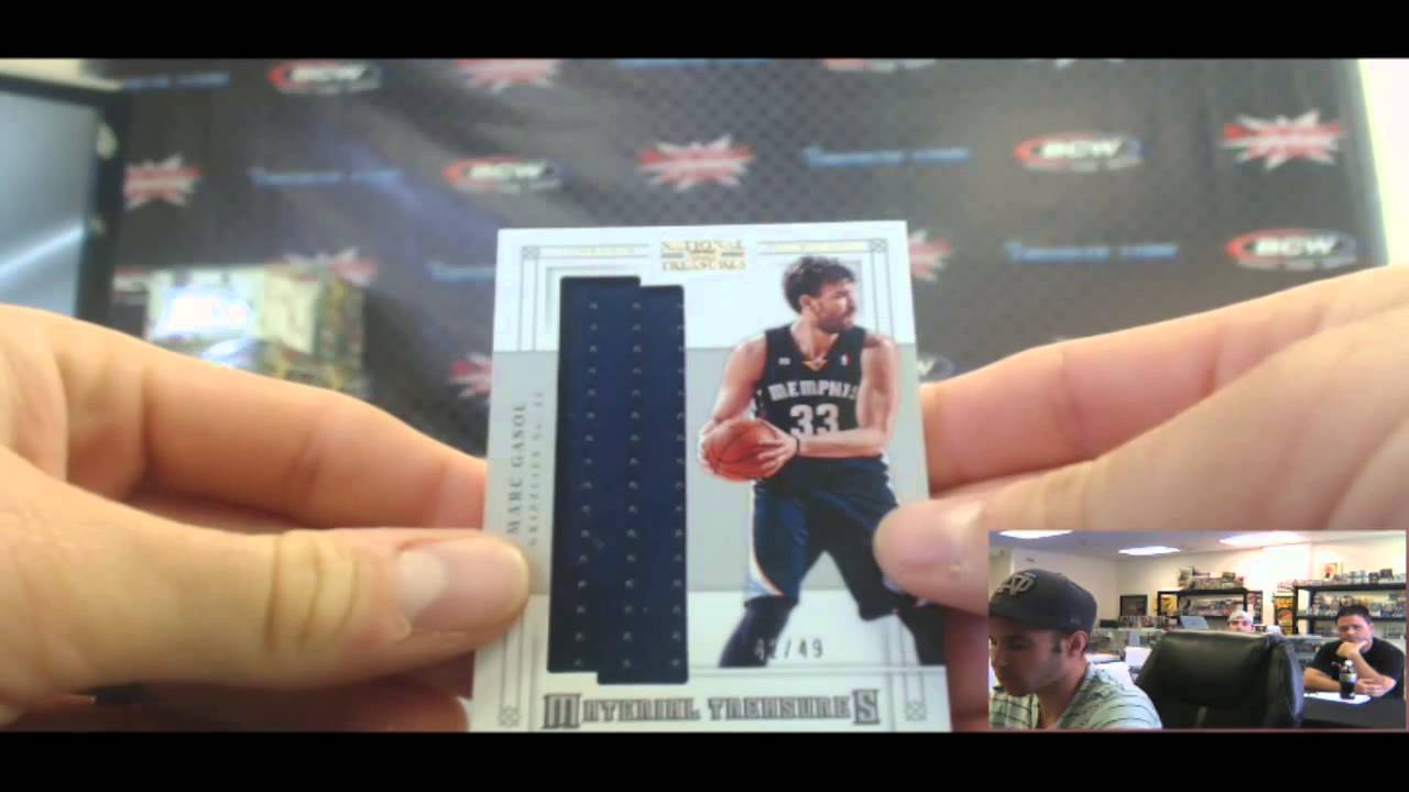 Blowout Cards - 2012/13 National Treasures Basketball 20 cas
