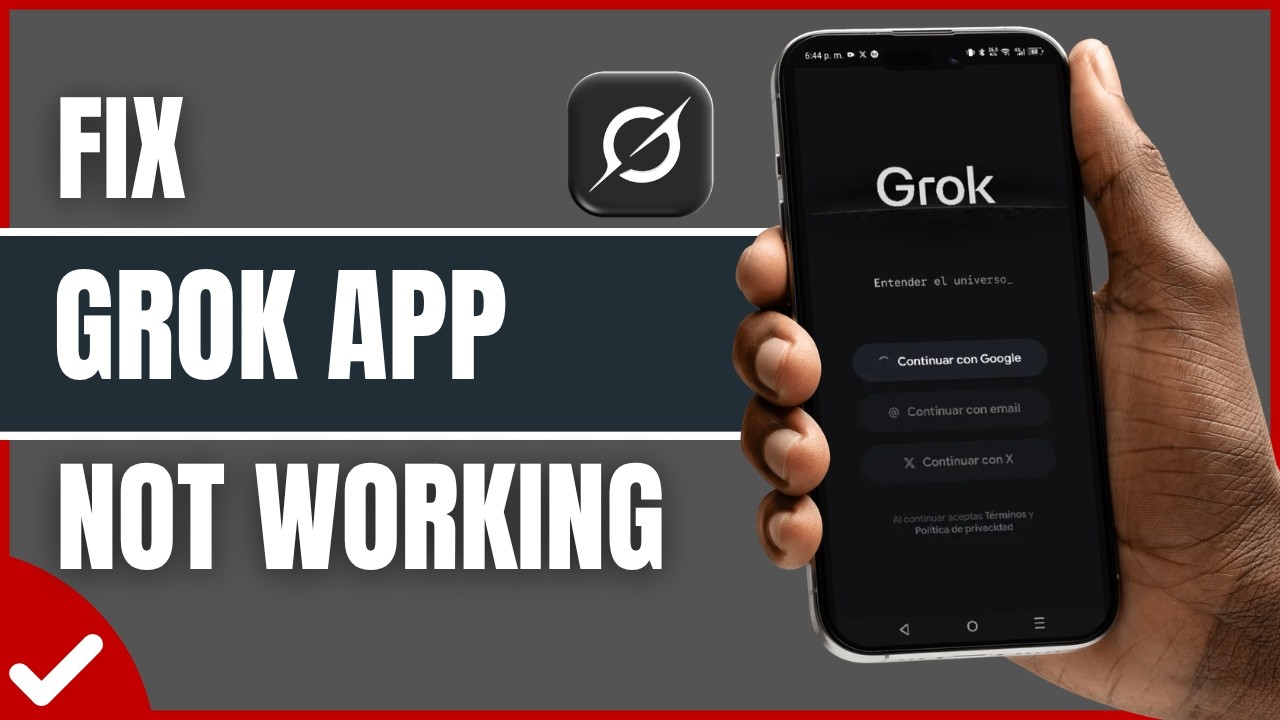 How To Fix Grok App Not Working On Android Phone 2026 | Grok App Error Fix