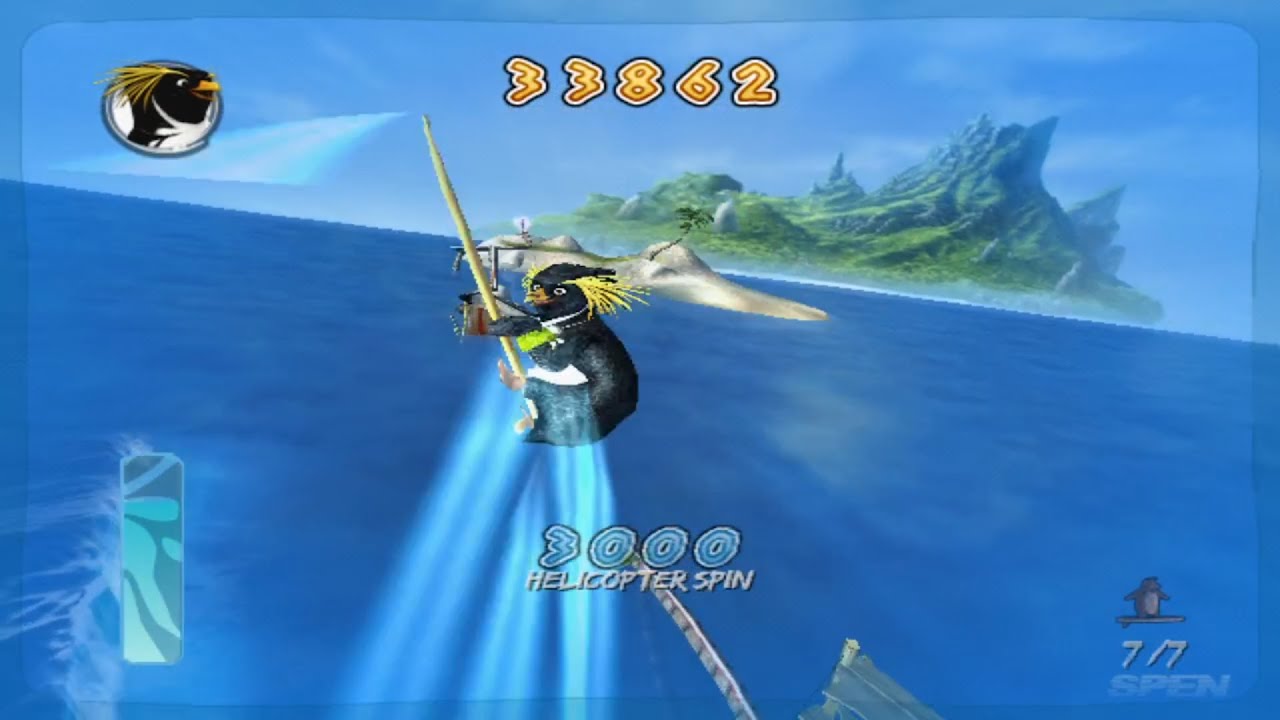 Surf's Up [PCSX2] || Major Characters Gameplay ||