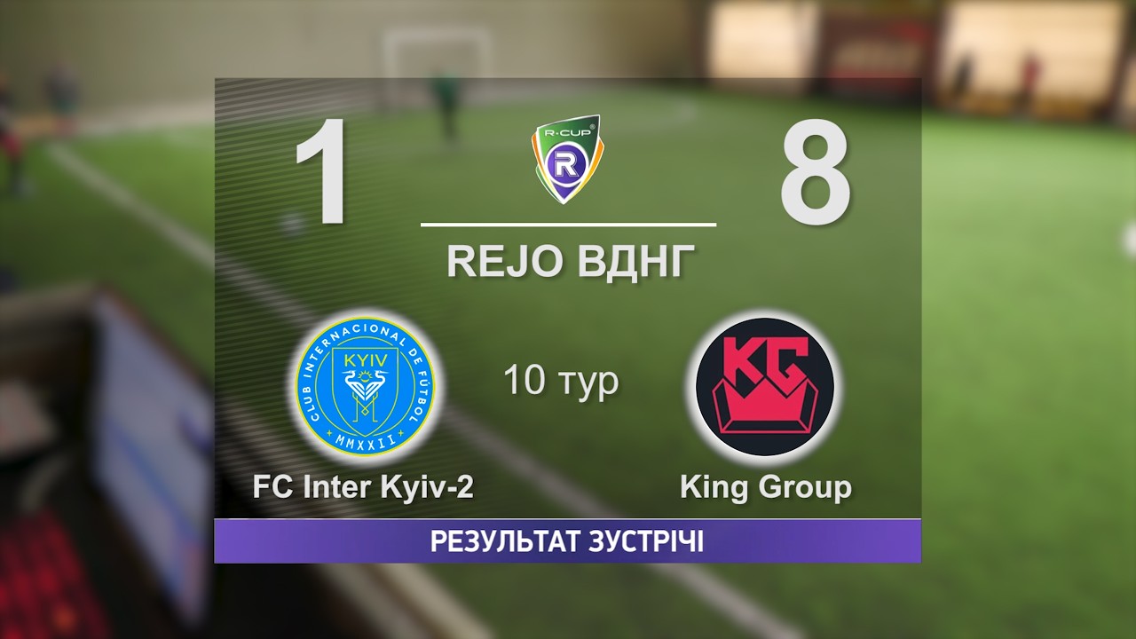 FC Inter Kyiv-2 1-8 King Group   R-CUP XX  #stopthewar