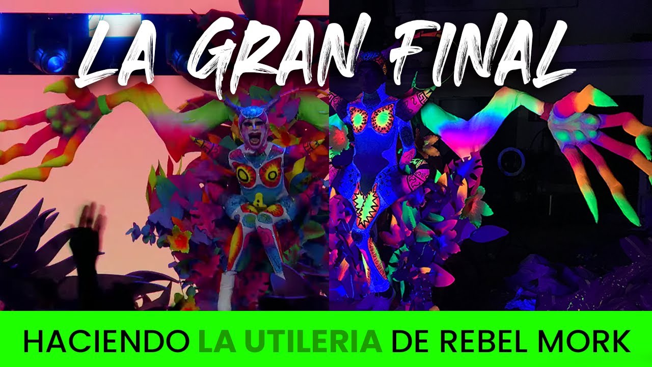 Haciendo la Utileria para Rebel Mork para la final de LMD4