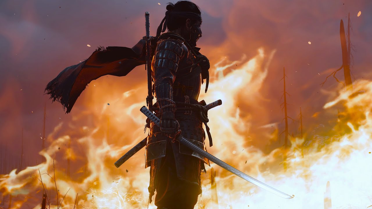 Ghost of Tsushima — геймплей Dishonorable Ghost — смертельная сложность (без урона) | Геймплей на ПК