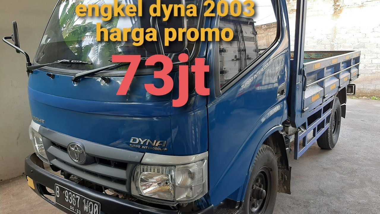 dijual engkel dyna bak th 2003