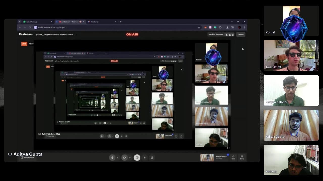 @Trust__Forge Hackathon Project Launch Stream Powered by @CyreneAI @GenesisQuestIT @Team_ABCC