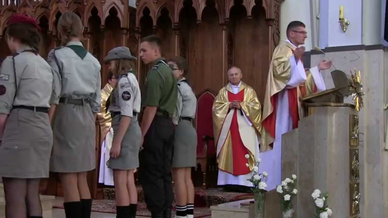 100 lecie Sokołowskiego Harcerstwa Msza Święta