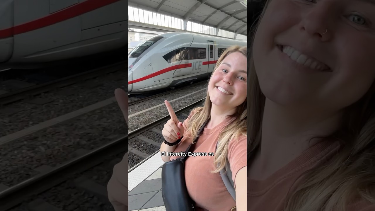 El tren r&aacute;pido en Alemania 🇩🇪🚅