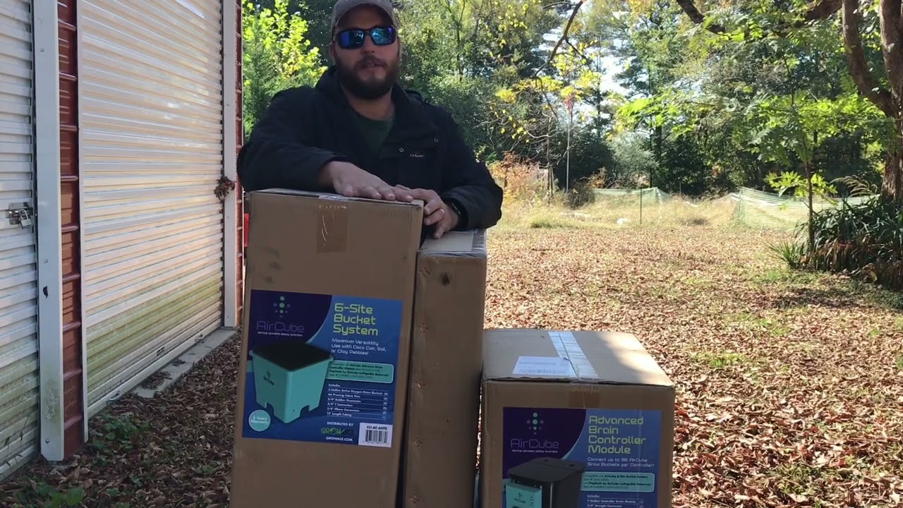 Introducing AirCube Active Oxygen Ebb and Flow Grow System, from GrowAce!