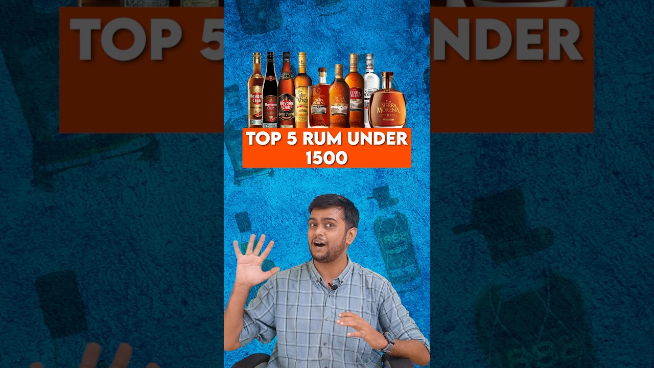 Top 5 Rum Under 1500 Rupees 😍 | Saxenaji