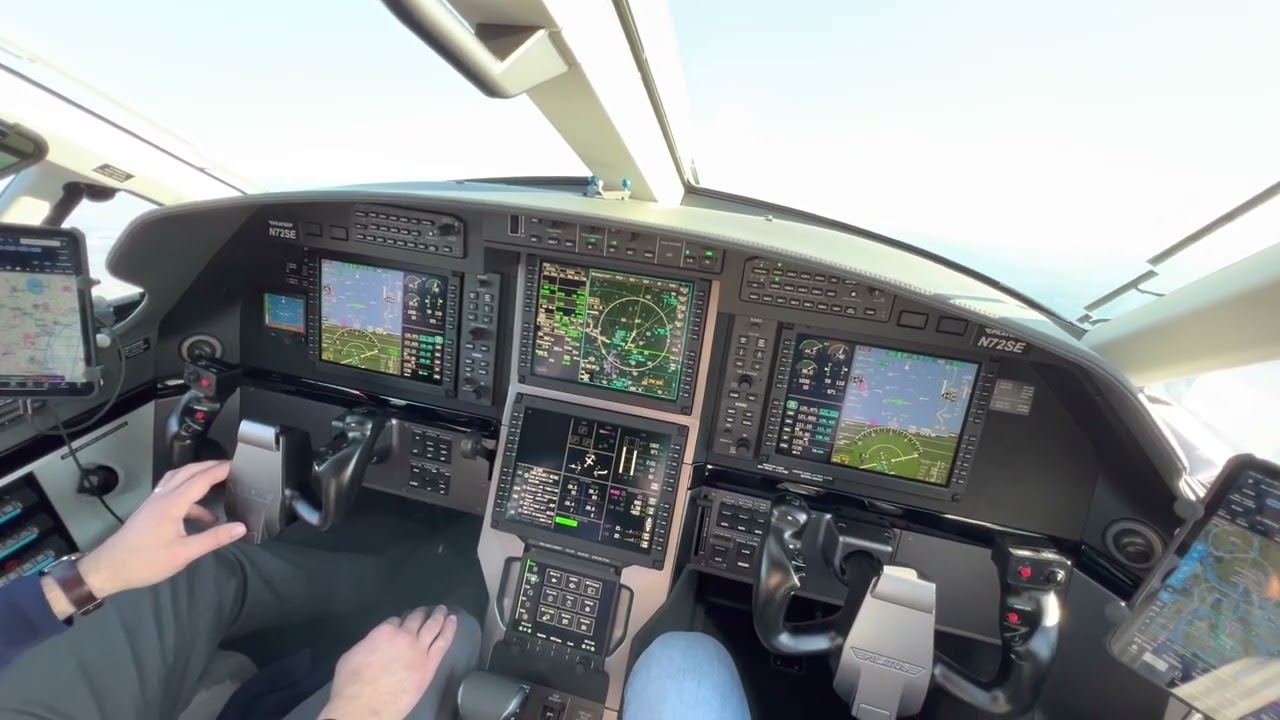 Pilatus PC-12 NGX takeoff and landing