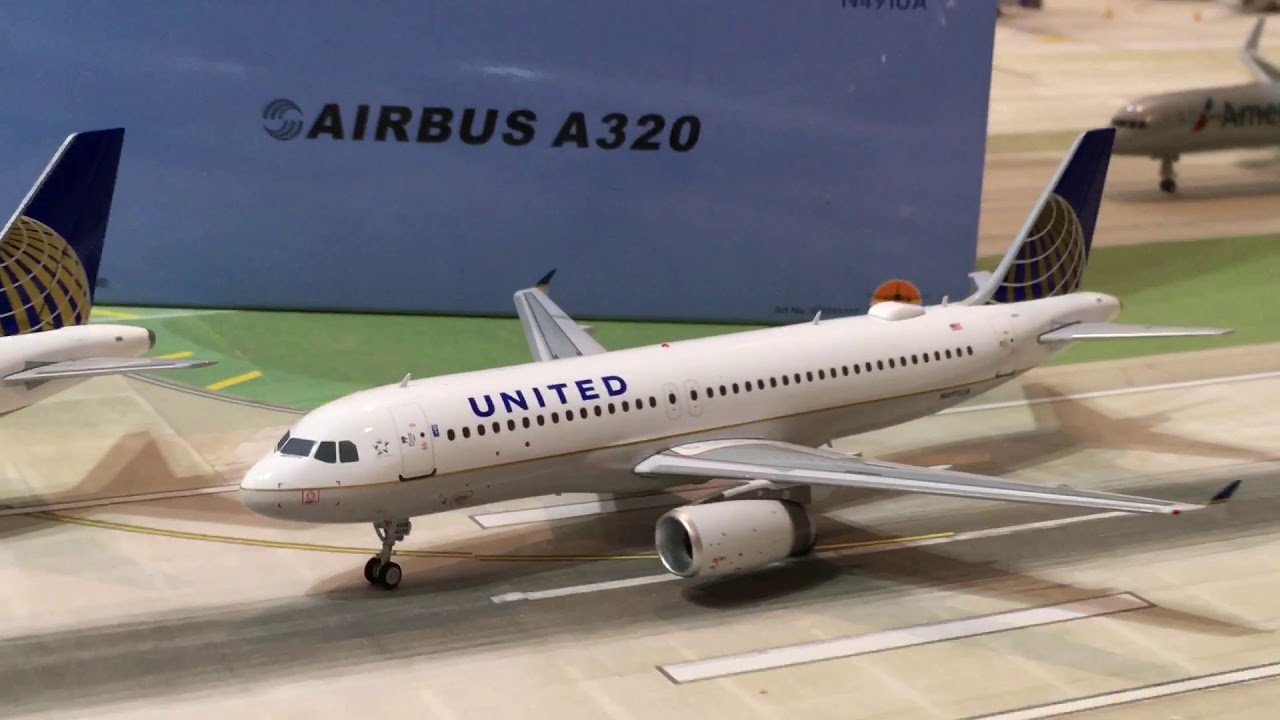 Comparison Gemini200 vs Inflight United A320