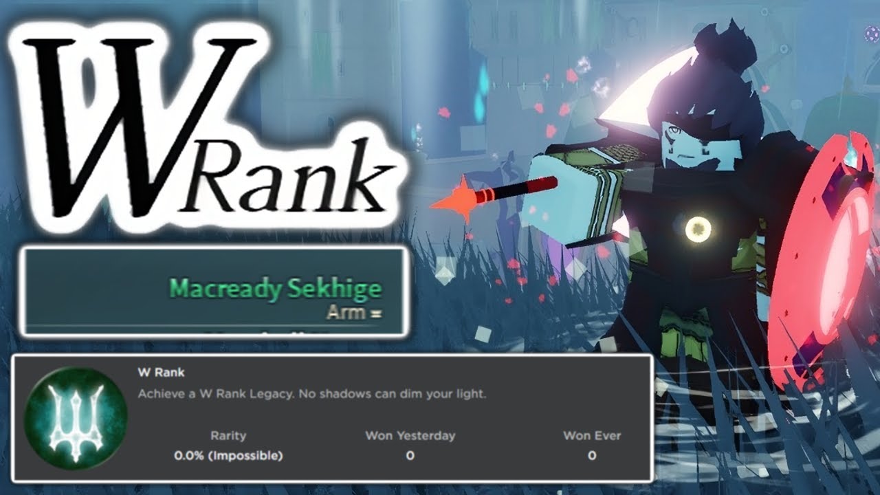 W RANK, 1-20 | Deepwoken