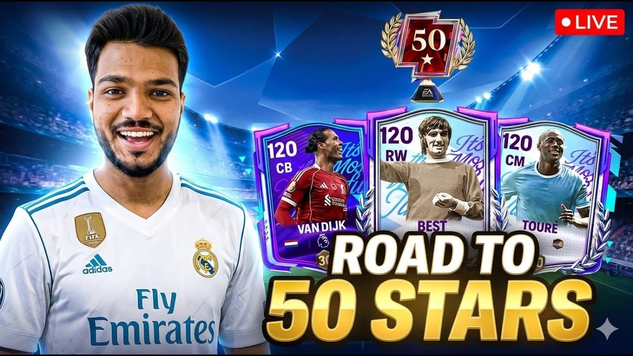 FC MOBILE LIVE | VERTICAL | ROAD TO 50 STARS
