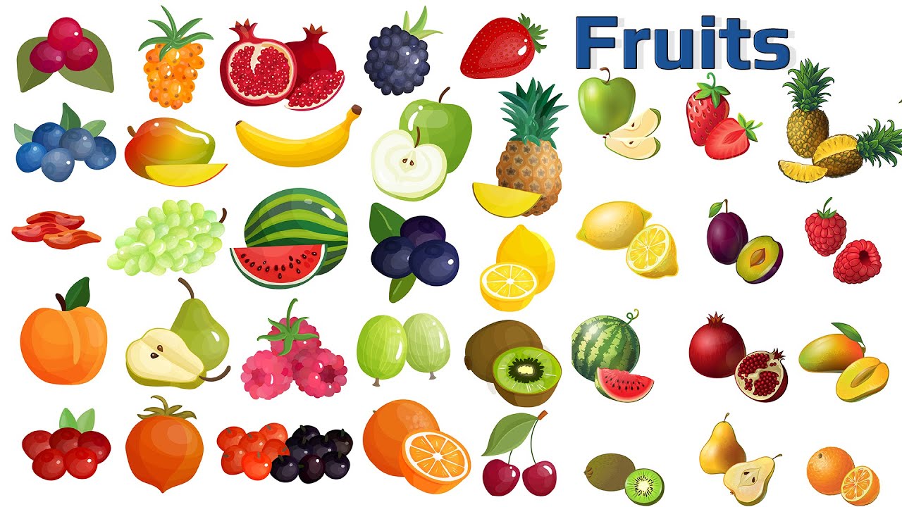Fruits name II Fruits Name in  English II Common Fruits Name in English With Pictures II