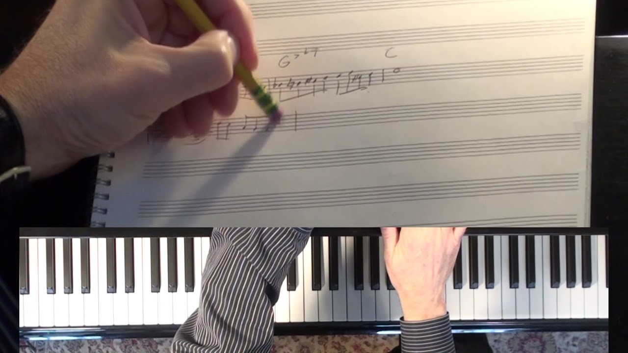 How to Improvise over the 2-5-1 ( II-V-I ) chord progression Jazz Piano College 208