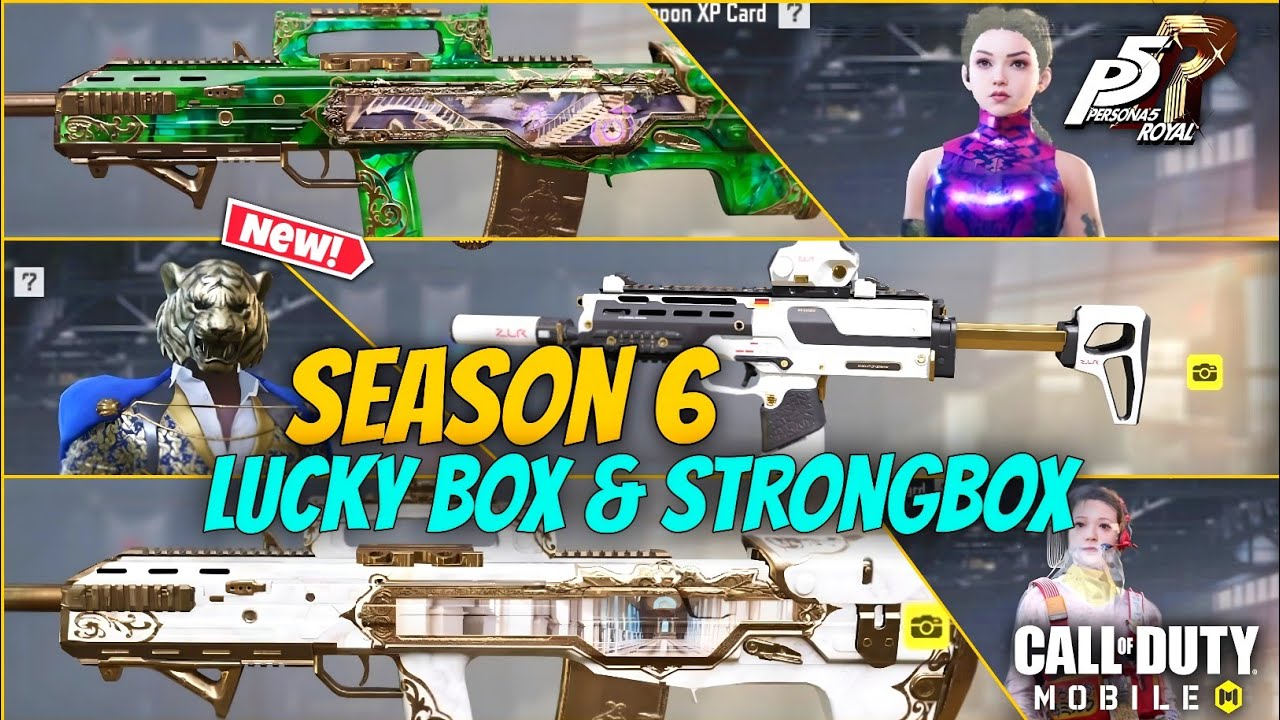 Season 6 All New Lucky Box & StrongBox Leaked | New Epic Character+New Epic Gun | CODM S6 Leaks 2026