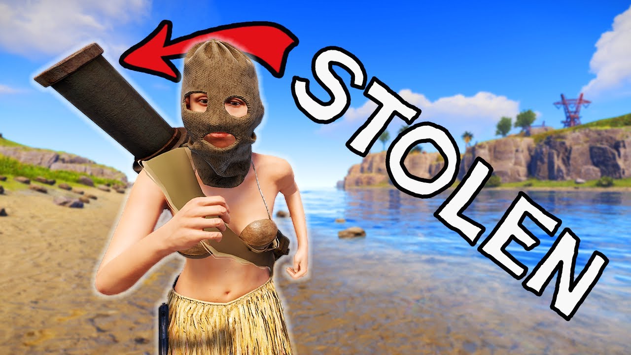 I stole their Rockets - Solo Vanilla Rust Wipe