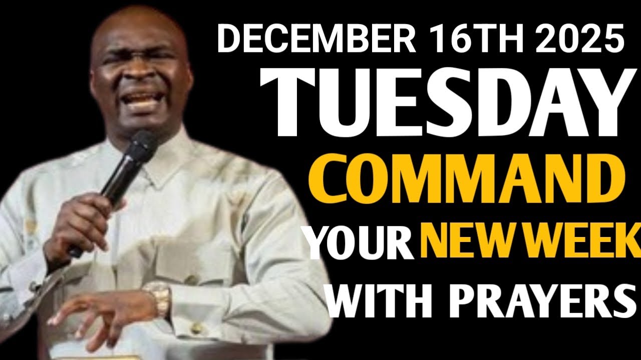 [Tuesday 16th December,2025]Start Your Morning With Prayer Spiritual Prayer - Apostle Joshua Selman
