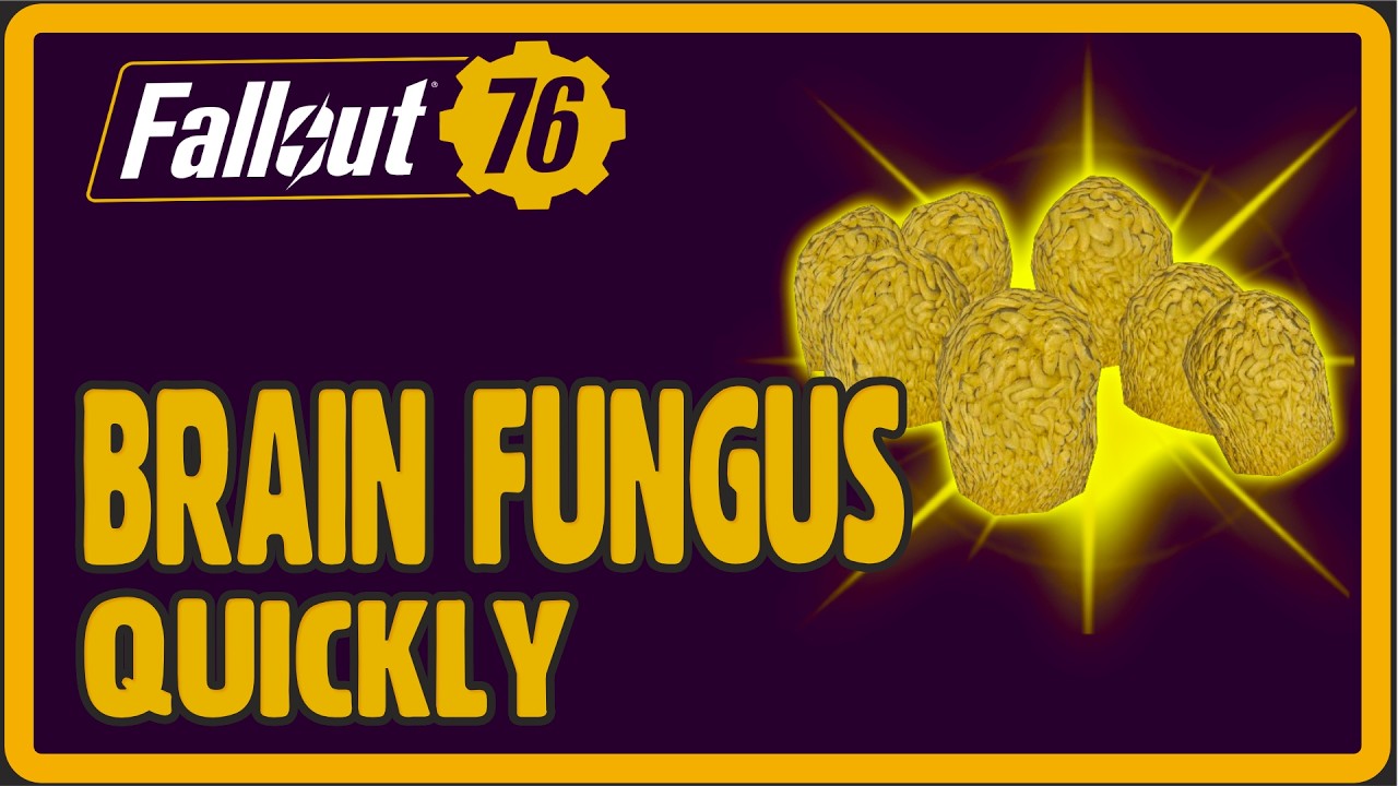 Harvest 30 Brain Fungus Quickly! Fallout 76 Love Hurts Mini Season