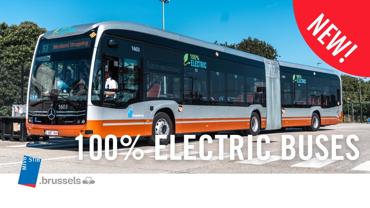 NEW Mercedes eCitaro full electric - Welcome in Brussels !