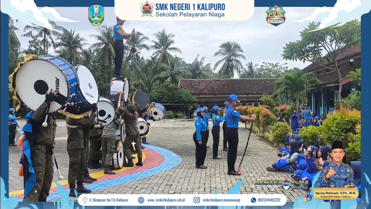 Persembahan BSMB untuk SMPN 5 Banyuwangi | #pendidikankarakter #marchingband #smkbisa 
