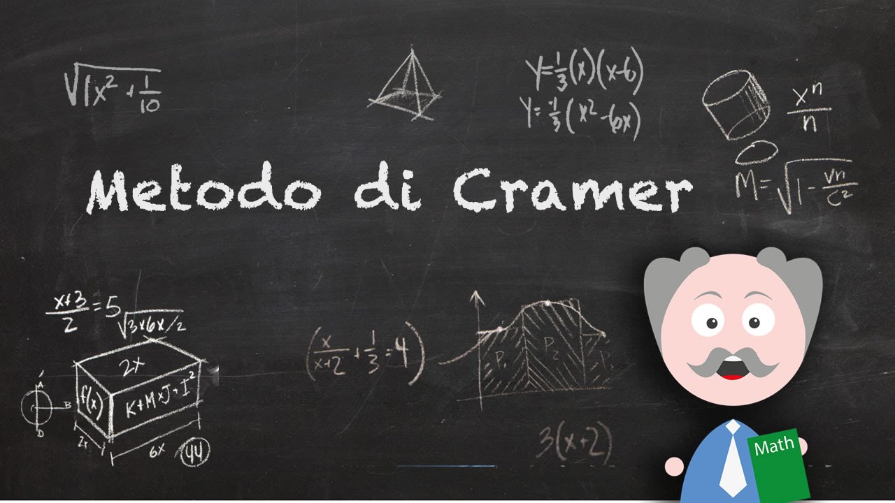 Sistemi lineari: Metodo di Cramer
