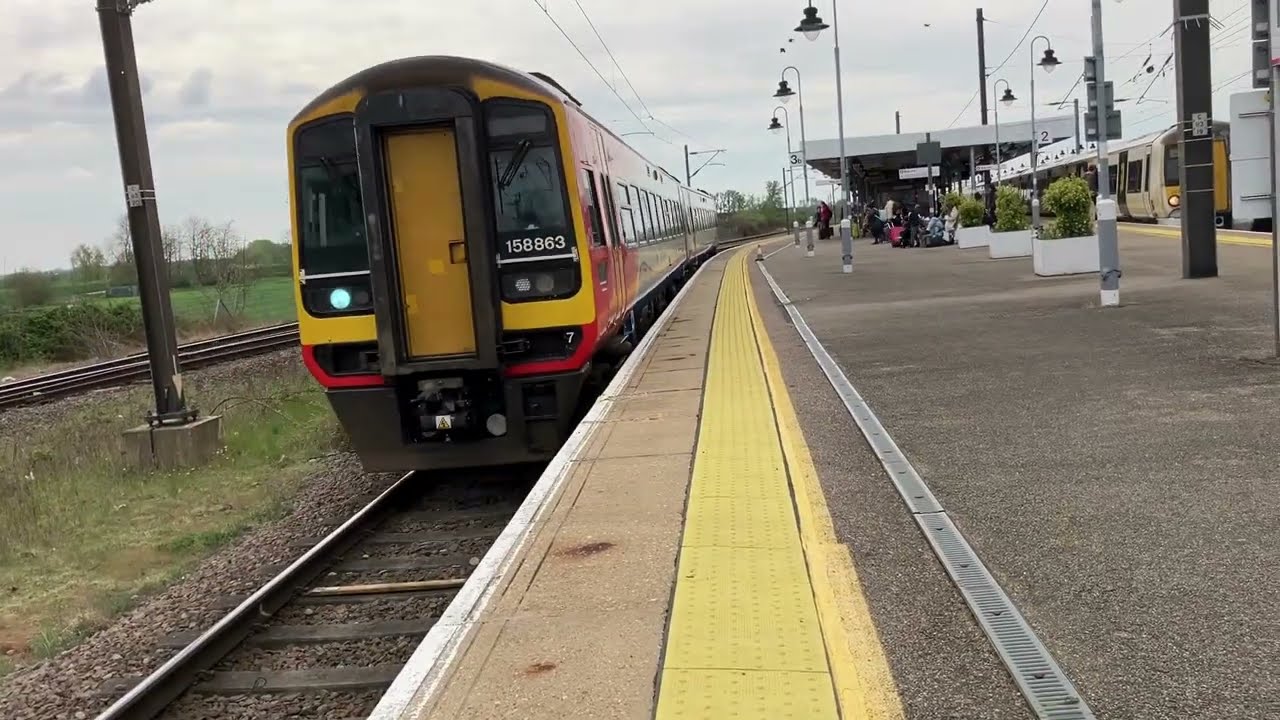 Trains at Ely 19/04/25