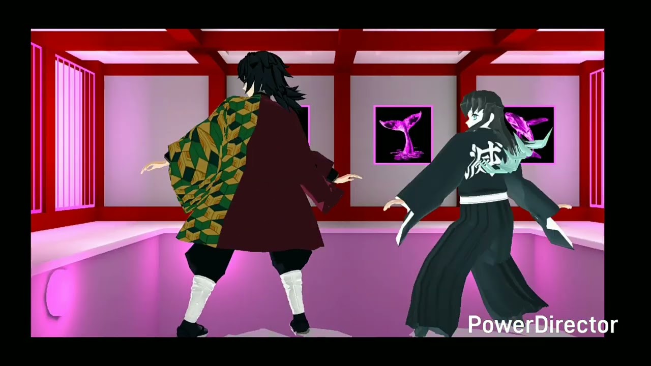【鬼滅のMMD】magnet【時透無一郎・冨岡義勇】
