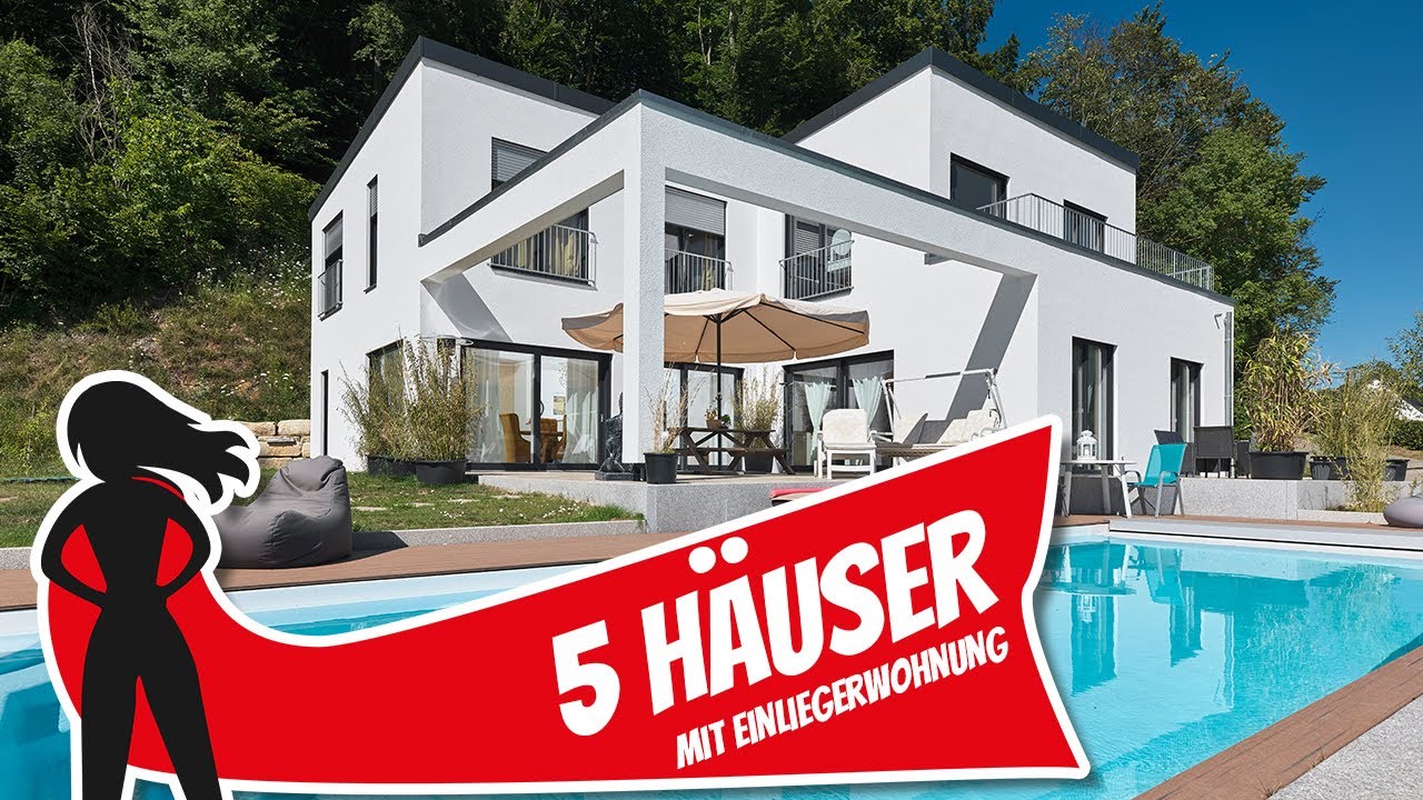 TOP 5: HÄUSER MIT EINLIEGERWOHNUNG - Wohnen auf über 200 qm! | Hausbau Helden