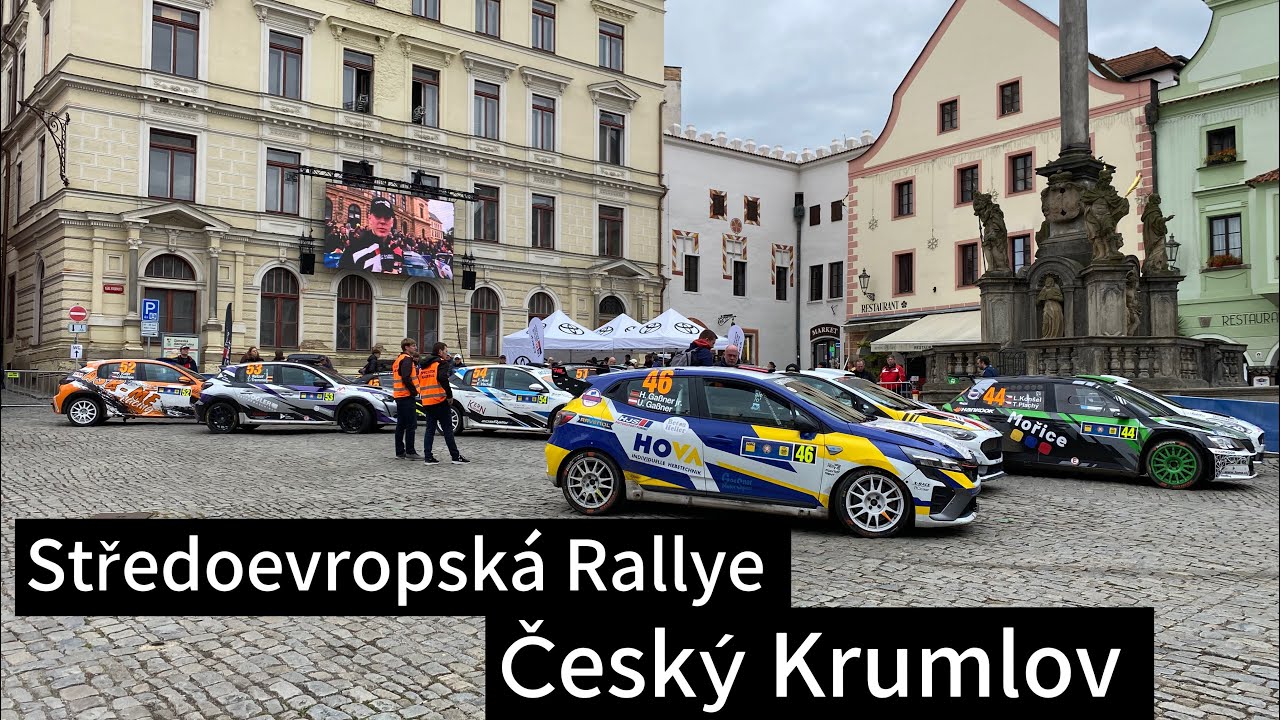Středoevropská Rallye dorazila do ČR! Jak to vypadalo v Českém Krumlově?