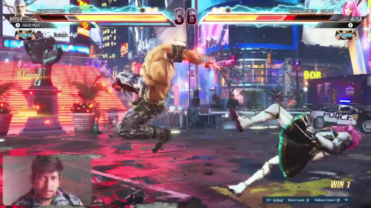 TEKKEN 8 BRYAN FURY HARDMAX