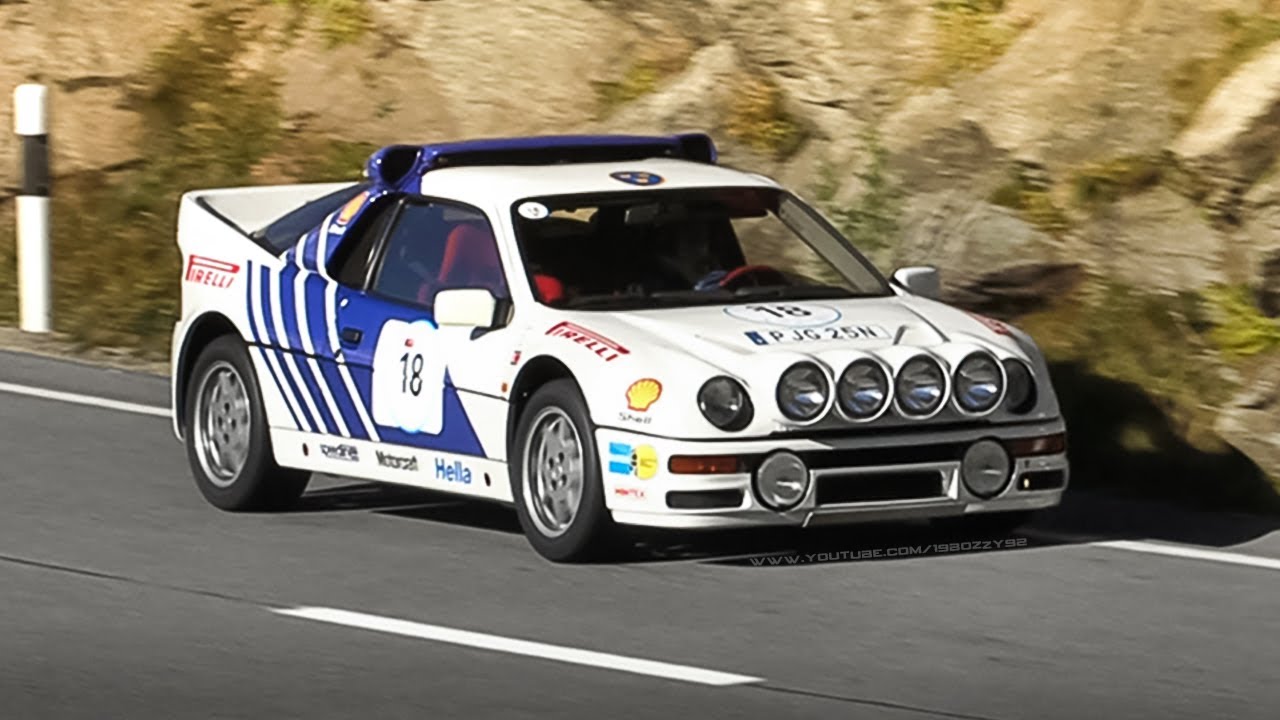 Ford RS200 Road Car Start Up, Accelerations & 1.8L 4-Cylinder Turbo Engine Sound!