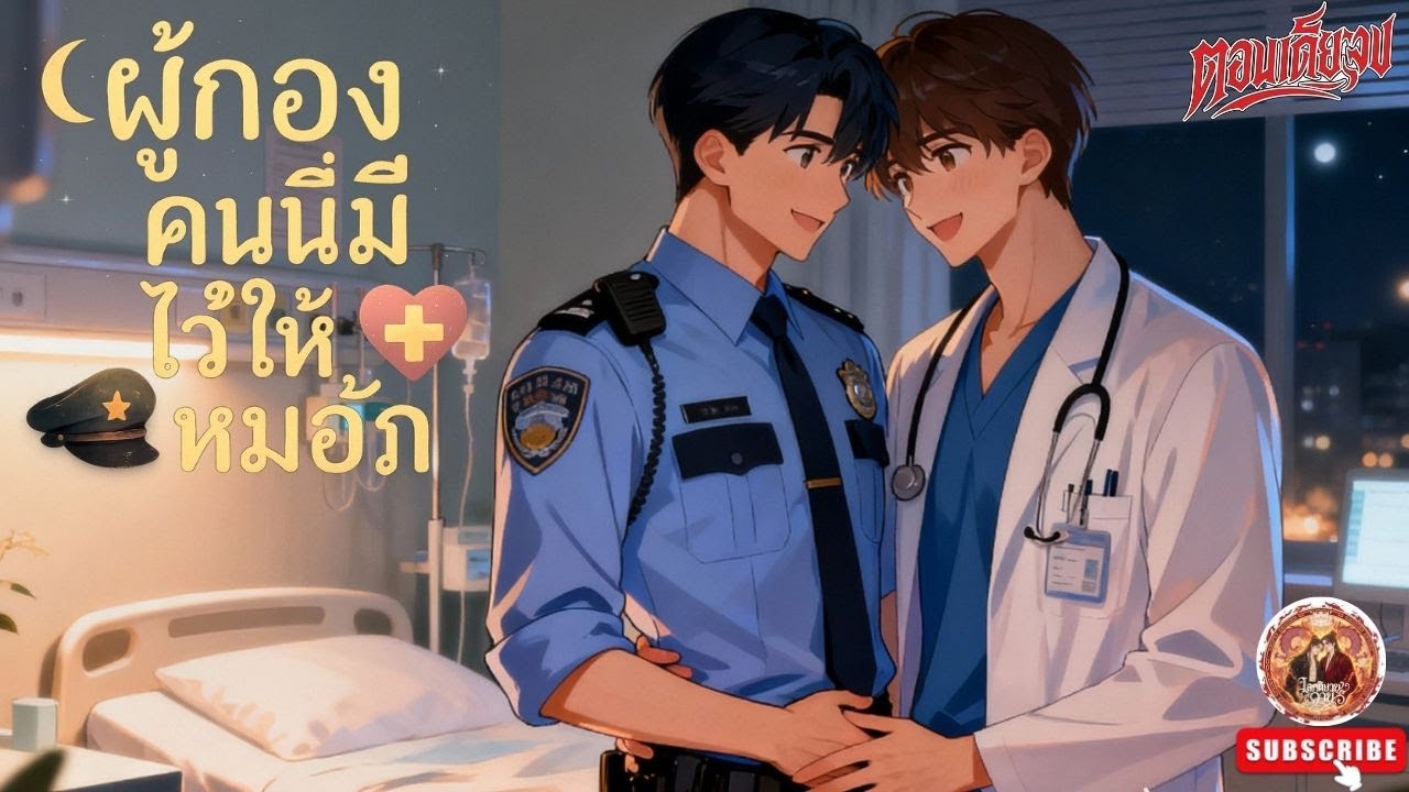 Yaoi ผู้กองคนนี้มีไว้ให้หมอรัก❤️😍 [นิยายเสียงวาย] (ตอนเดียวจบ) ฟิน! #bl #นิยายวาย