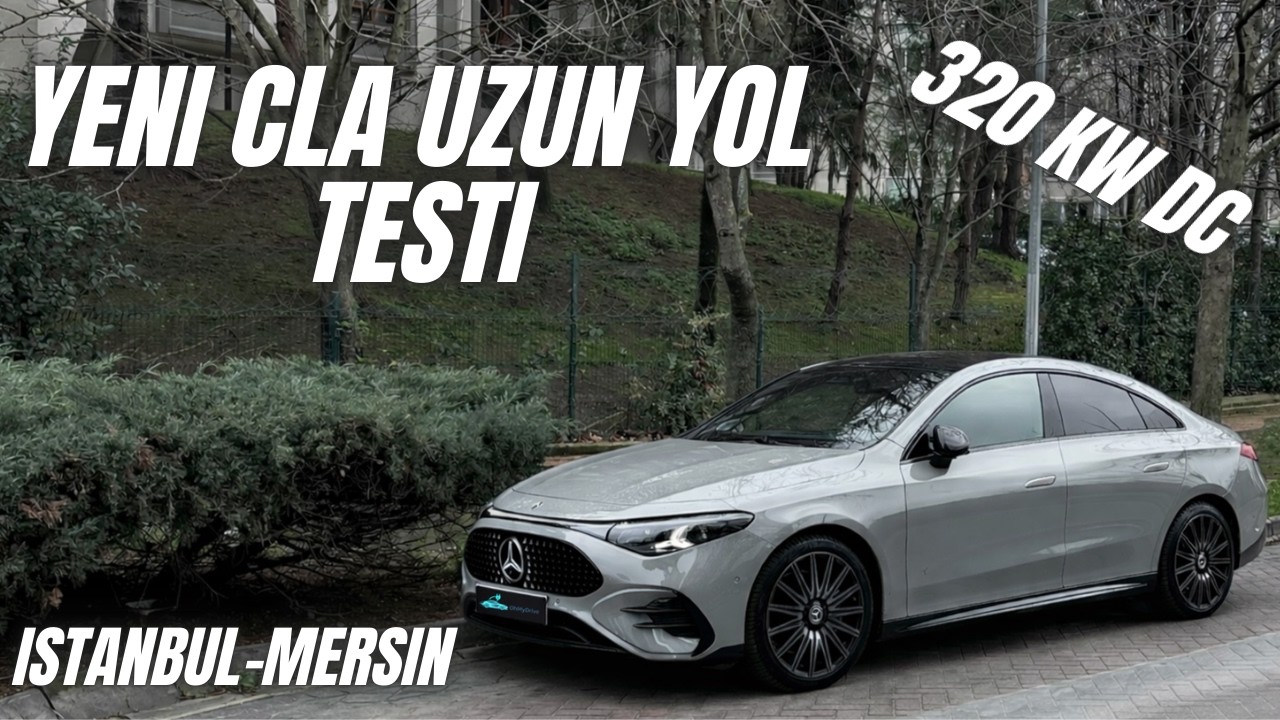 Yeni Mercedes-Benz CLA 1000km Gerçek Kullanıcı Gözünden Menzil&Şarj Testi | EQE ile karşılaştırma