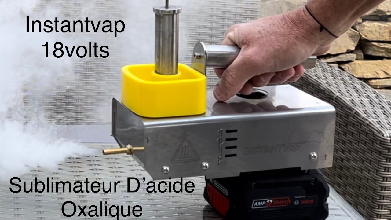 🐝L’INSTANTVAP 18 VOLTS. L’INCROYABLE 😱EXTERMINATEUR DE VARROAS 🦀☠️  SANS FIL