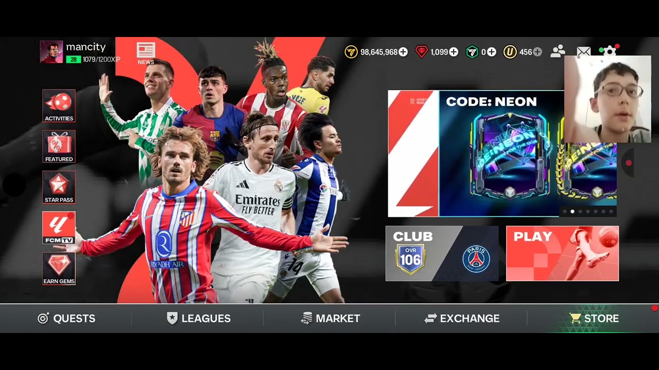 Mora Maicon 106 ovr#Fc mobile