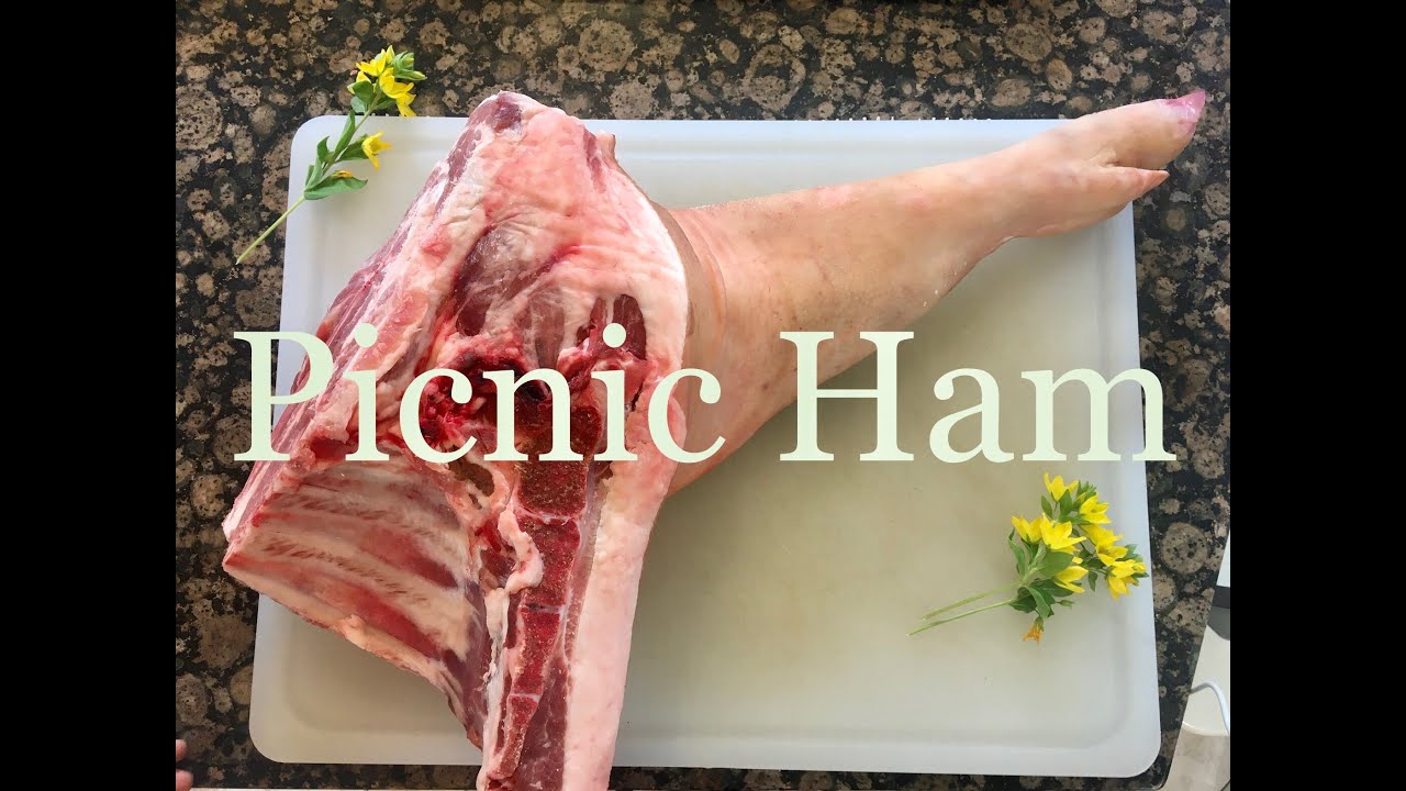 Picnic Ham (Debone, portion and tie)