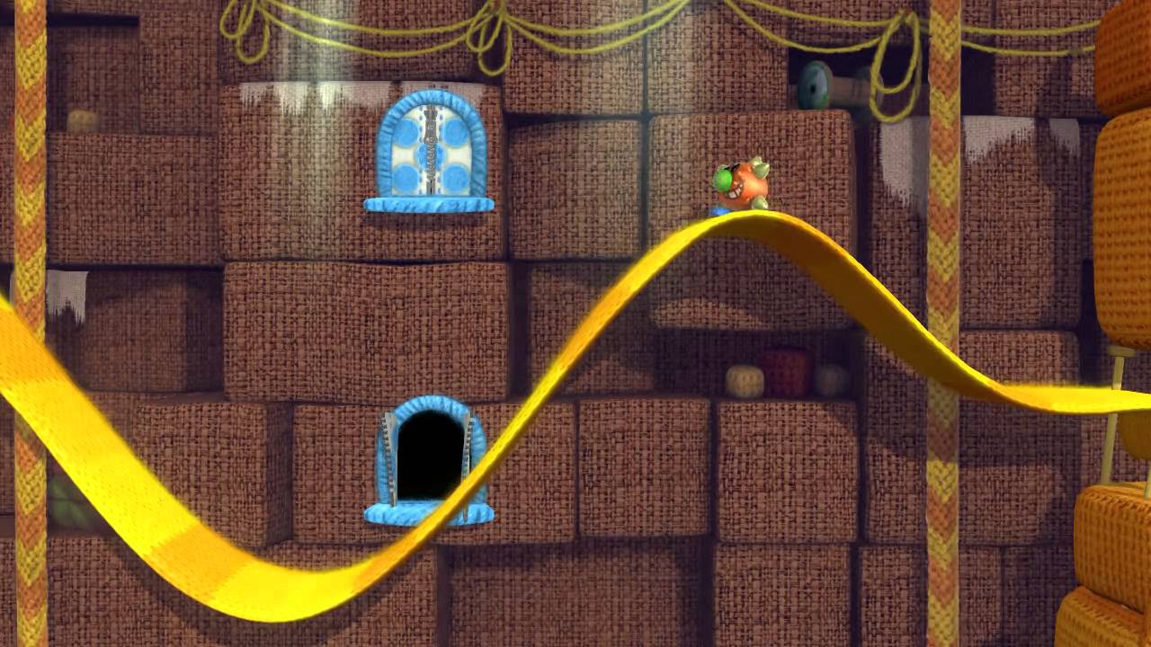 Yoshi’s Woolly World: 2-1. Sobre las dunas ondeantes