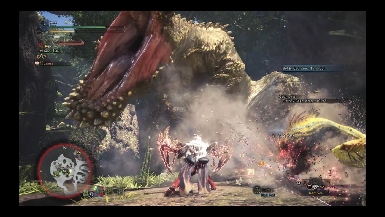 MHW: Dual Blade vs Tempered Deviljho