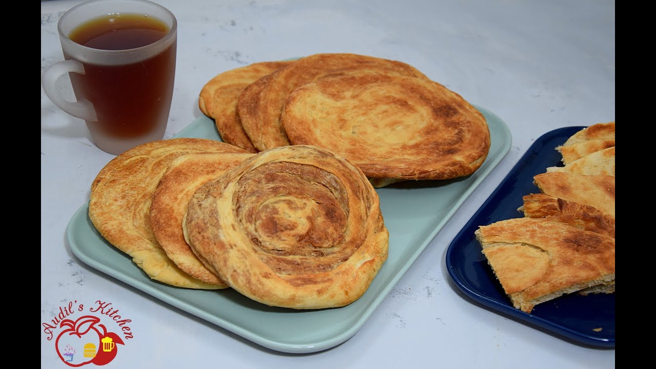 Easy Vegan Tahini Bread /طريقة تحضيروخبز خبز الطحينة الصيامي عالطريقة الجزراوية بمكونات بسيطة سهلة