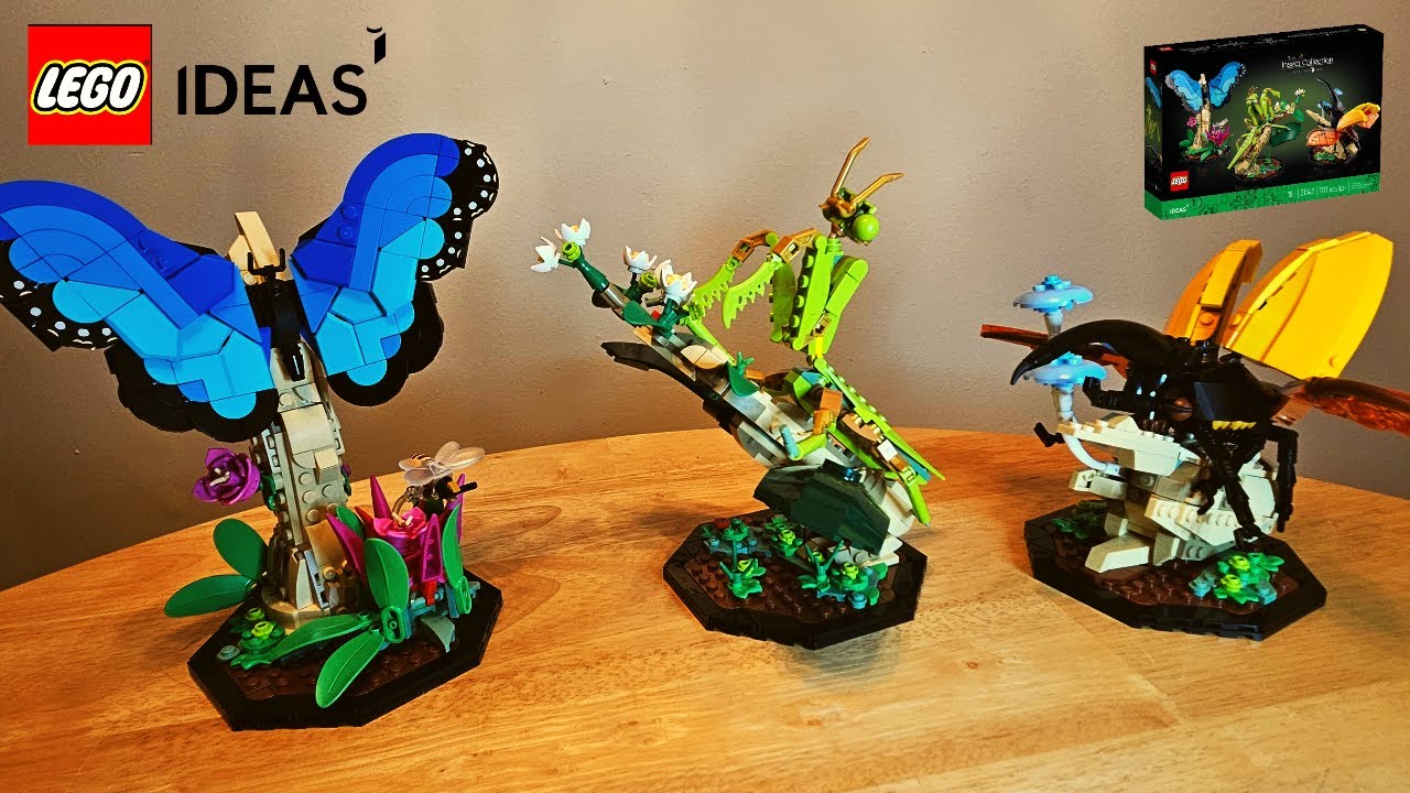 LEGO Ideas Insect Collection (21342) - Speed Build & Review