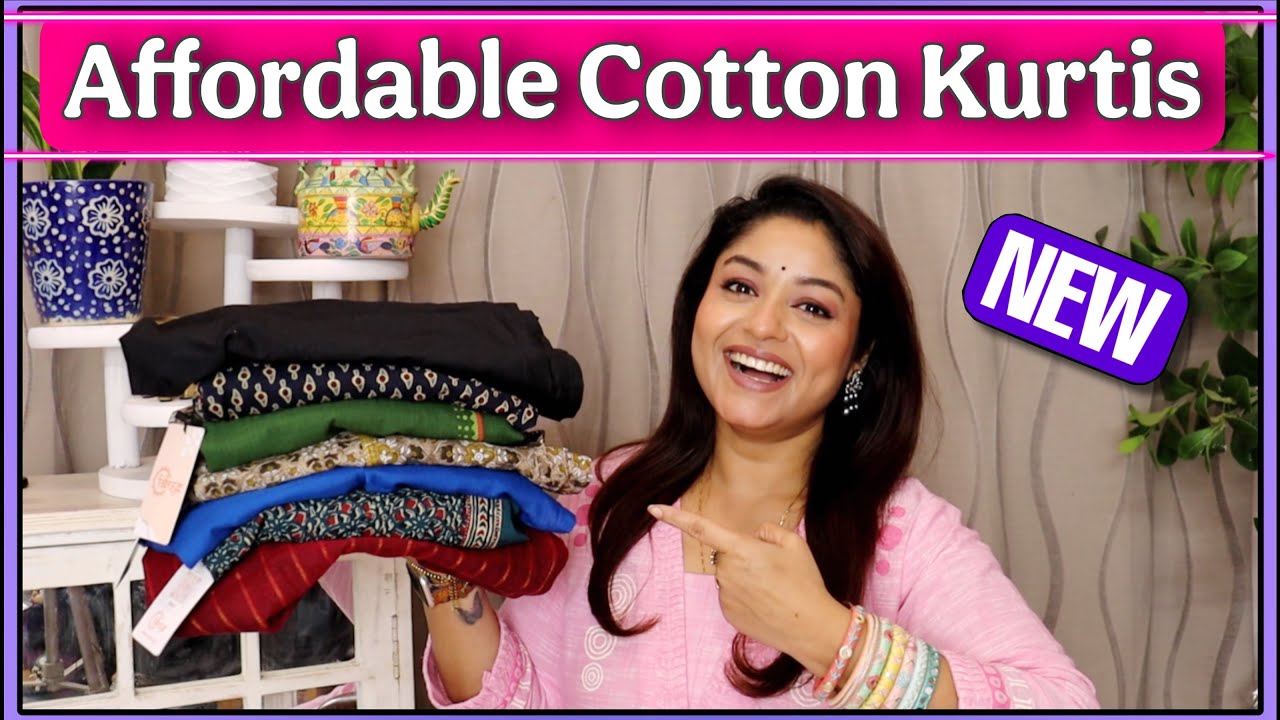 Amazon kurti haul Affordable cotton kurtis ✅ shop with @mitravaishali #amazonfashion 