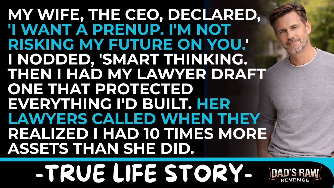 My Wife, The CEO, Declared 'I want a Prenup. I'm Not Risking My Future On You'. I Nodded, 'Smart..