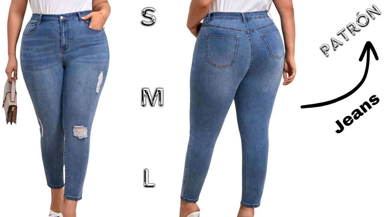 Patrón Jeans Mujer, Sácale el Máximo Provecho a las Técnicas de Patronaje