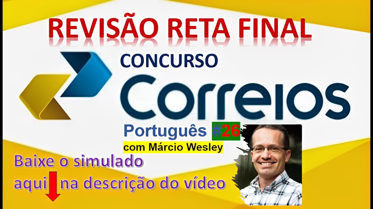 AULA 26 - REVISÃO RETA FINAL