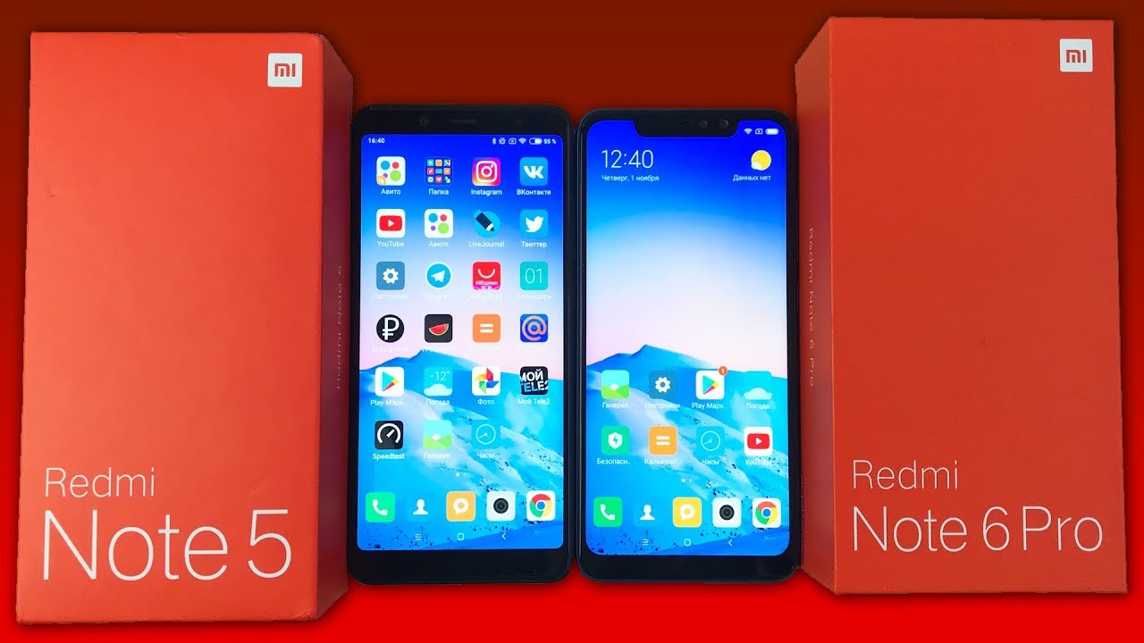 Xiaomi Redmi Note 5 vs Xiaomi Redmi Note 6 Pro - ЧТО ВЫБРАТЬ И В ЧЕМ ОТЛИЧИЯ