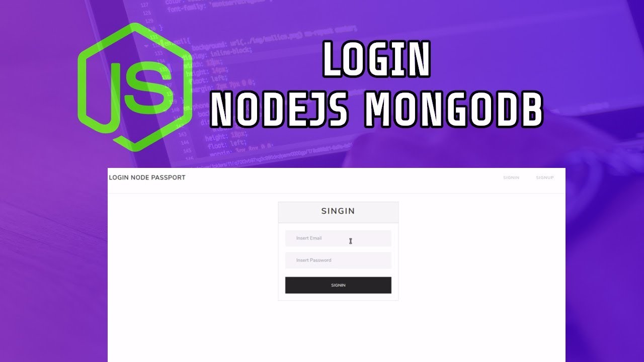 Nodejs Login con Passport, Express y Mongodb Desde Cero